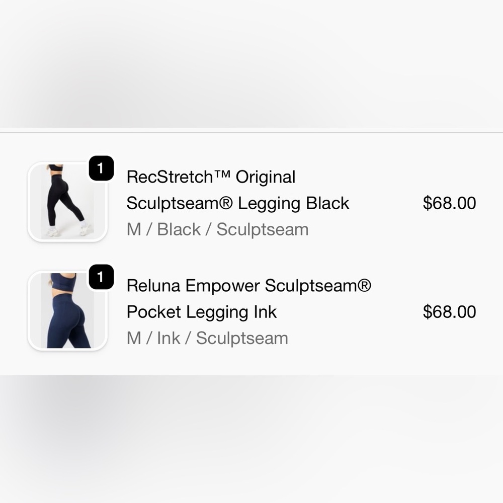 Paragon Fitwear Deep Blue Leggings - Picture 4 of 4